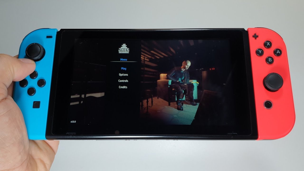 Thief Simulator Nintendo Switch gameplay