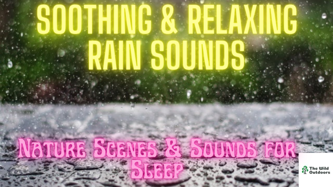 Rain Sounds For Sleeping- Nature Sounds, Sleep Sounds & Rain Sounds-Calming Music, Meditation Music