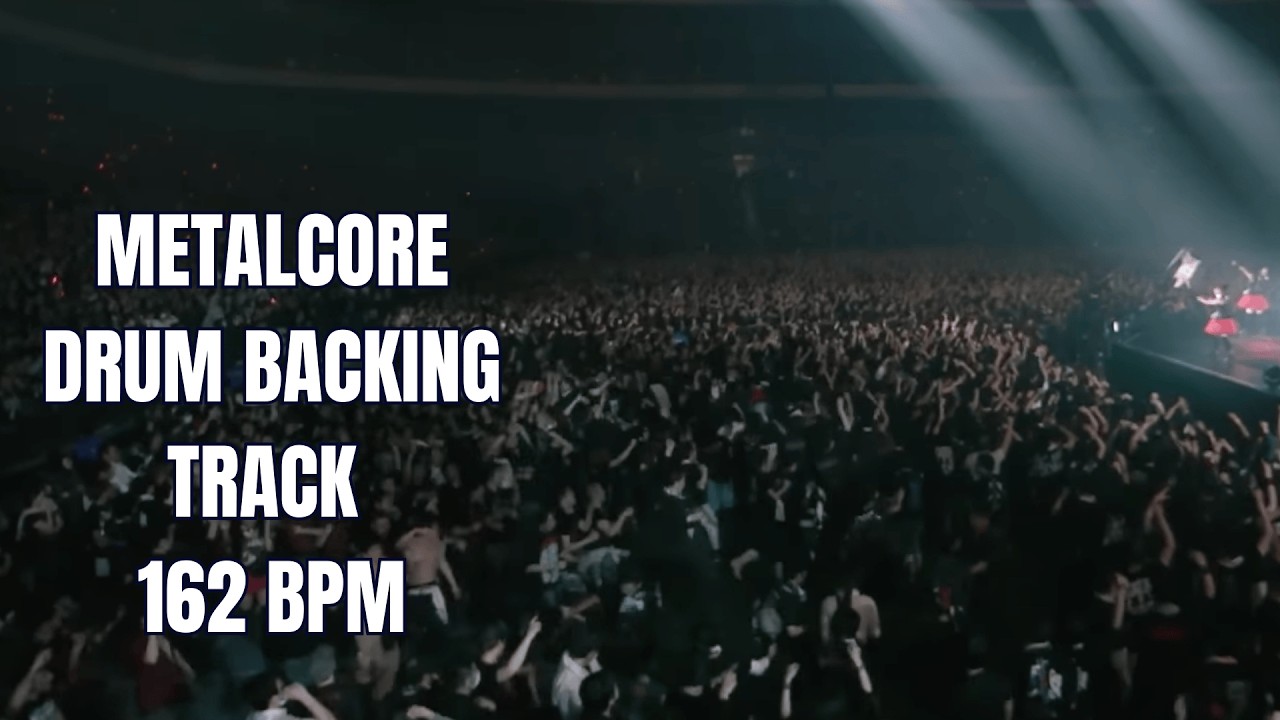 162 BPM Metalcore Drum Backing Track | High Octane Assault