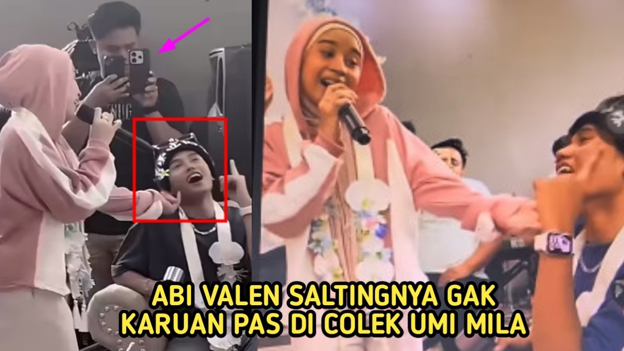 UMI MILA MULAI UGAL UGALAN COLEK DAGU ABI VALEN BIKIN SALTING !!!