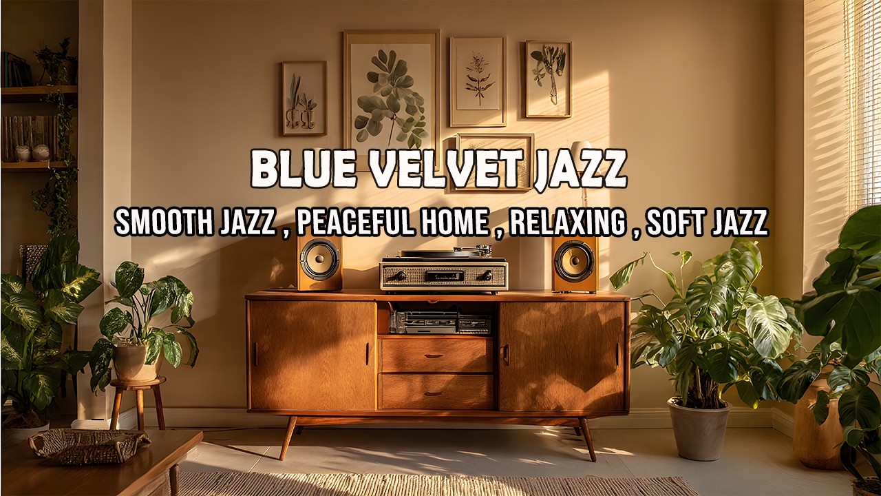 ☕ Blue Velvet Jazz — Morning Chill Jazz to Start Your Day Calmly 🌤️