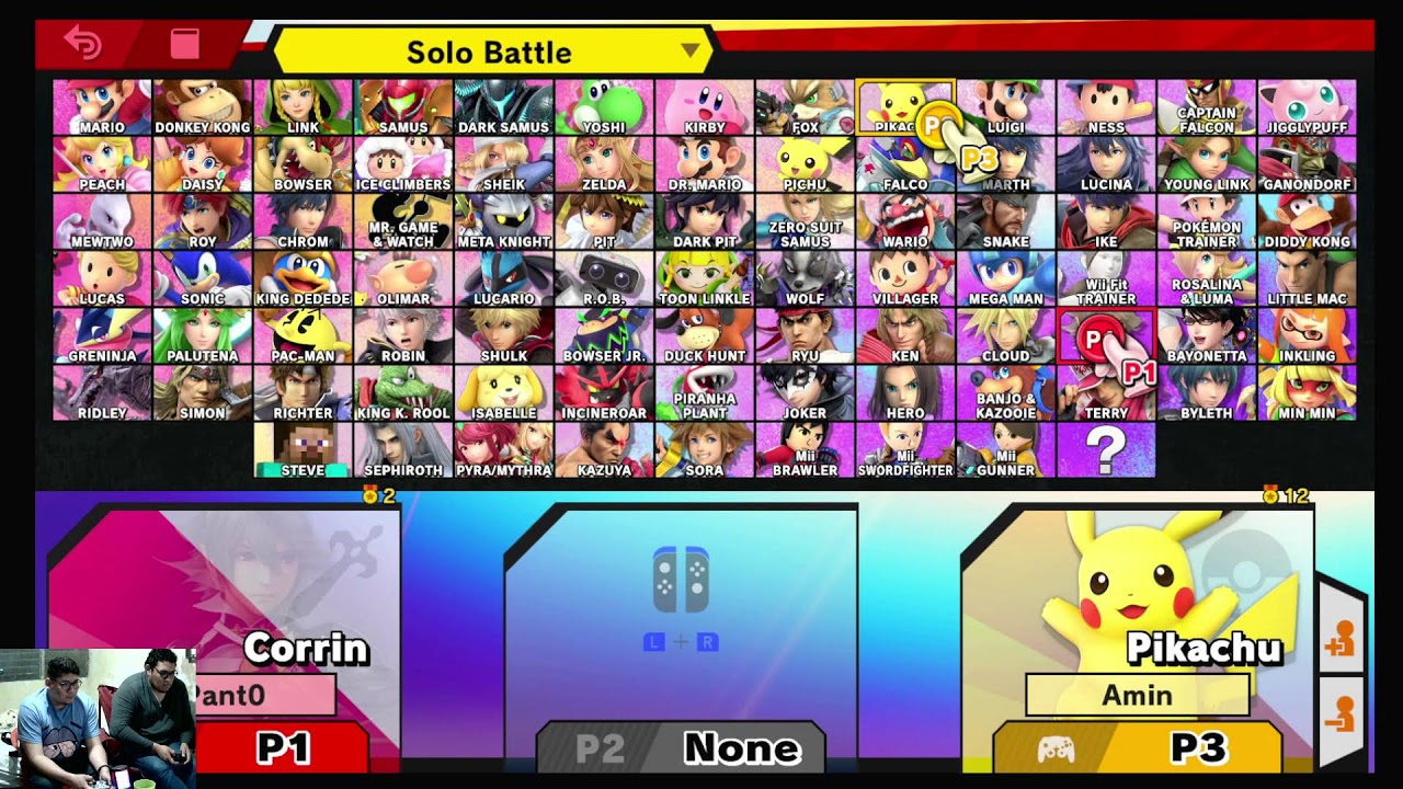 Retas de smash con Andry y Top 94 de Banjo (solo son 94)