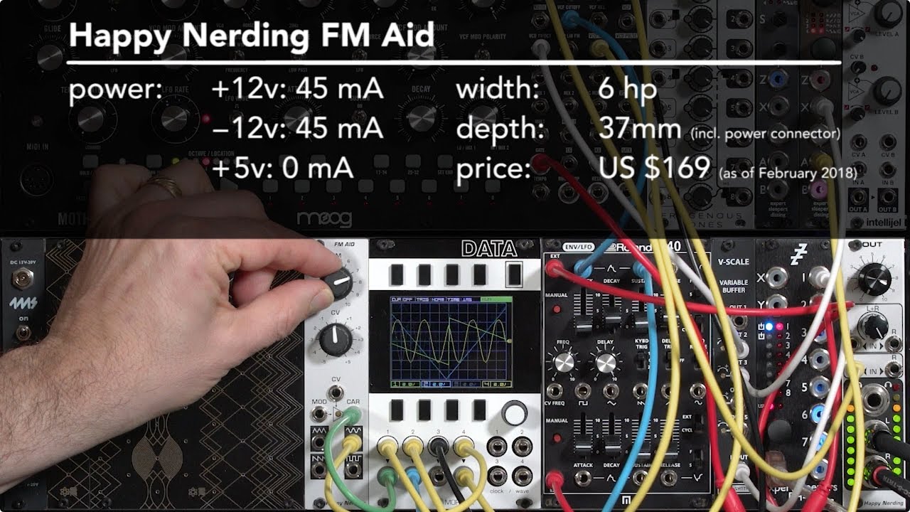 Happy Nerding FM Aid (LMS Eurorack Expansion Project)