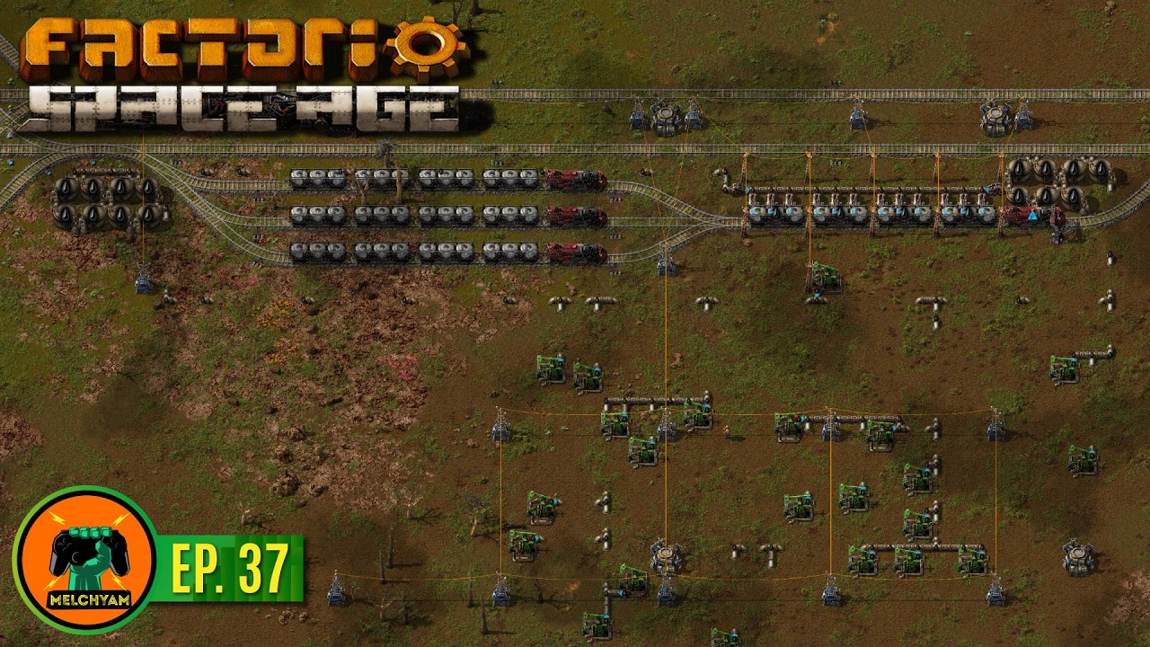 MÁS HIERRO, MÁS PETROLEO, MÁS BASE - EP. 37 // Factorio SPACE AGE 