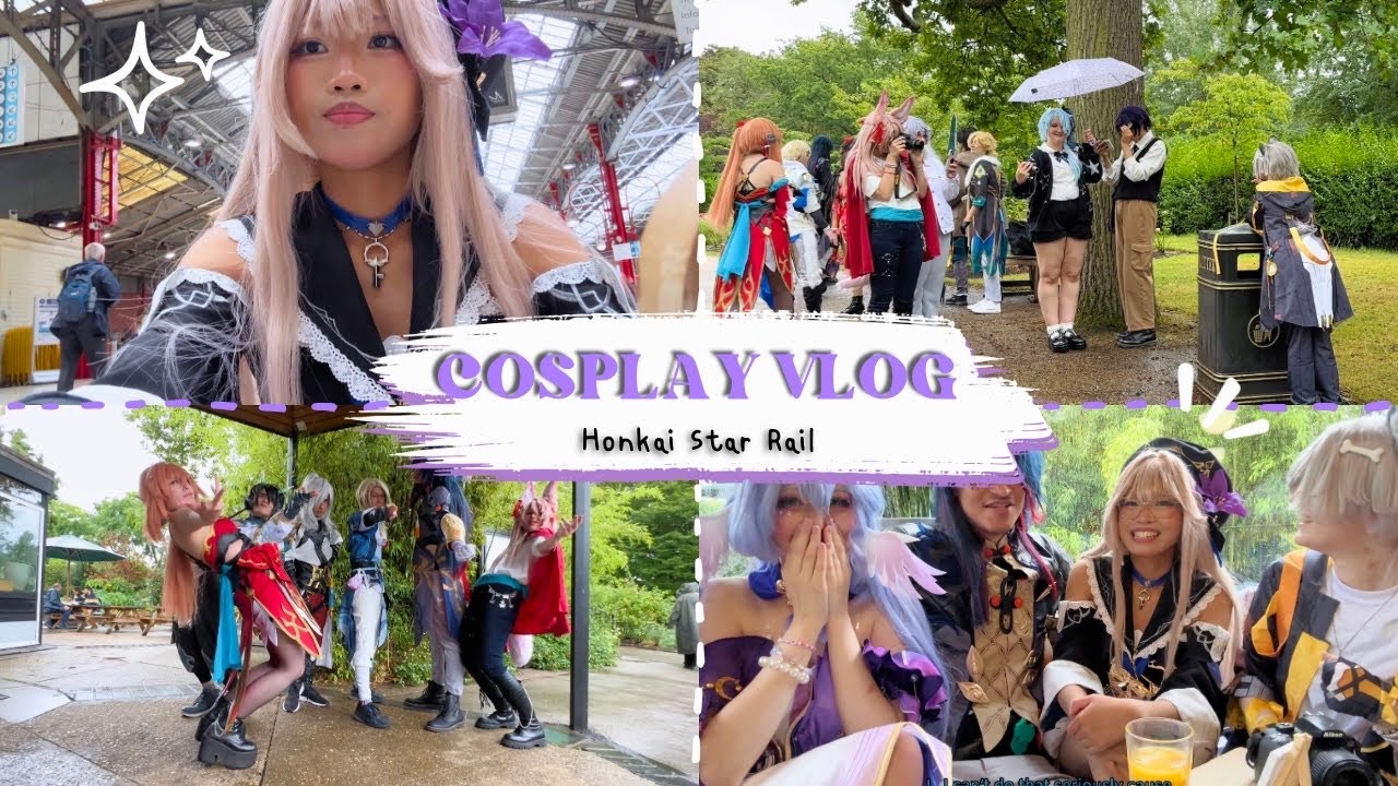 Cosplay Vlog: Honkai Star Rail Meetup💫| Group Cosplay, Funny Moments & Photoshoots!