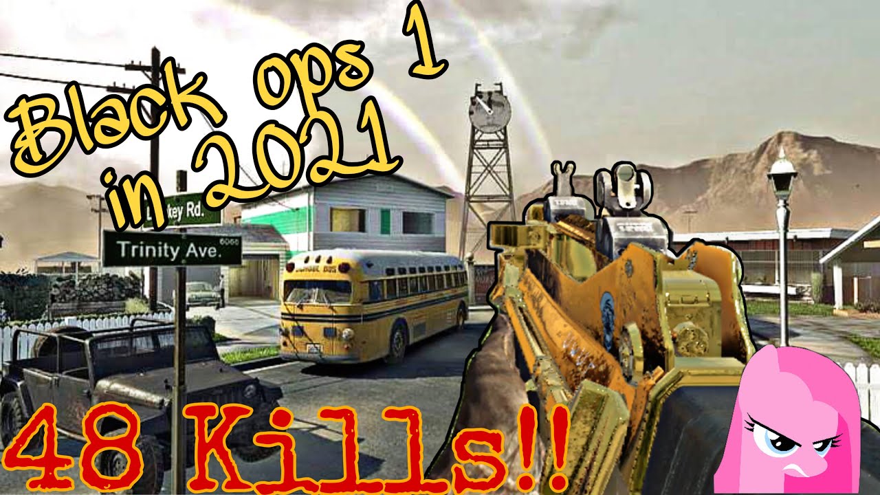 Call of Duty Black ops 1 in 2021 Xbox one Multiplayer Gameplay | Domination in Nuketown | Gold Famas