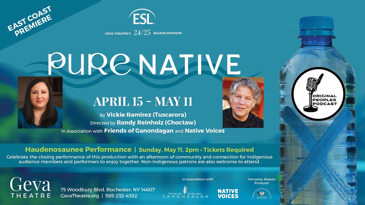 PURE NATIVE w/ Vickie Ramirez (Tuscarora, Six Nations) & Randy Reinholz (Choctaw of Oklahoma)