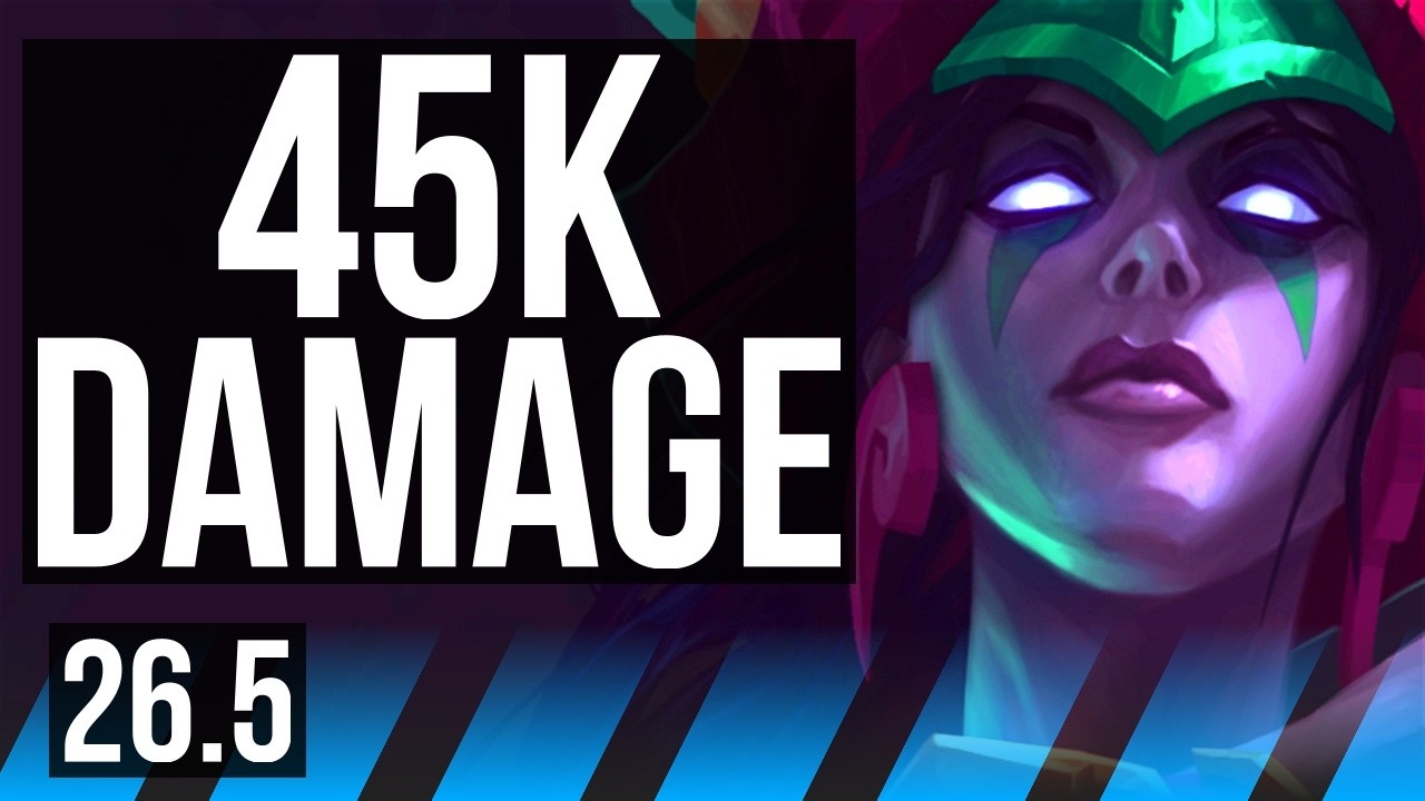 CASSIOPEIA vs XERATH (MID) | Good KDA: 19/1/9, 45K damage | EUW Diamond | 26.5
