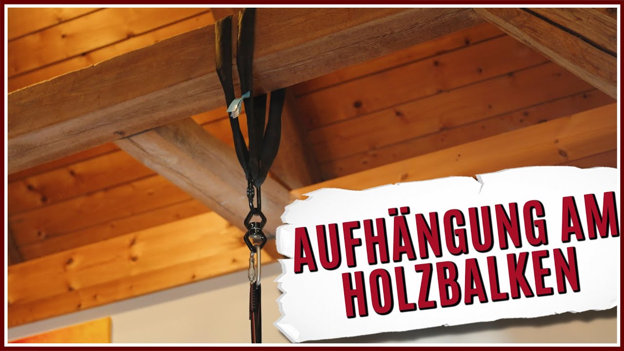 Welche Möglichkeiten gibt es, etwas an einem Holzbalken zu befestigen?