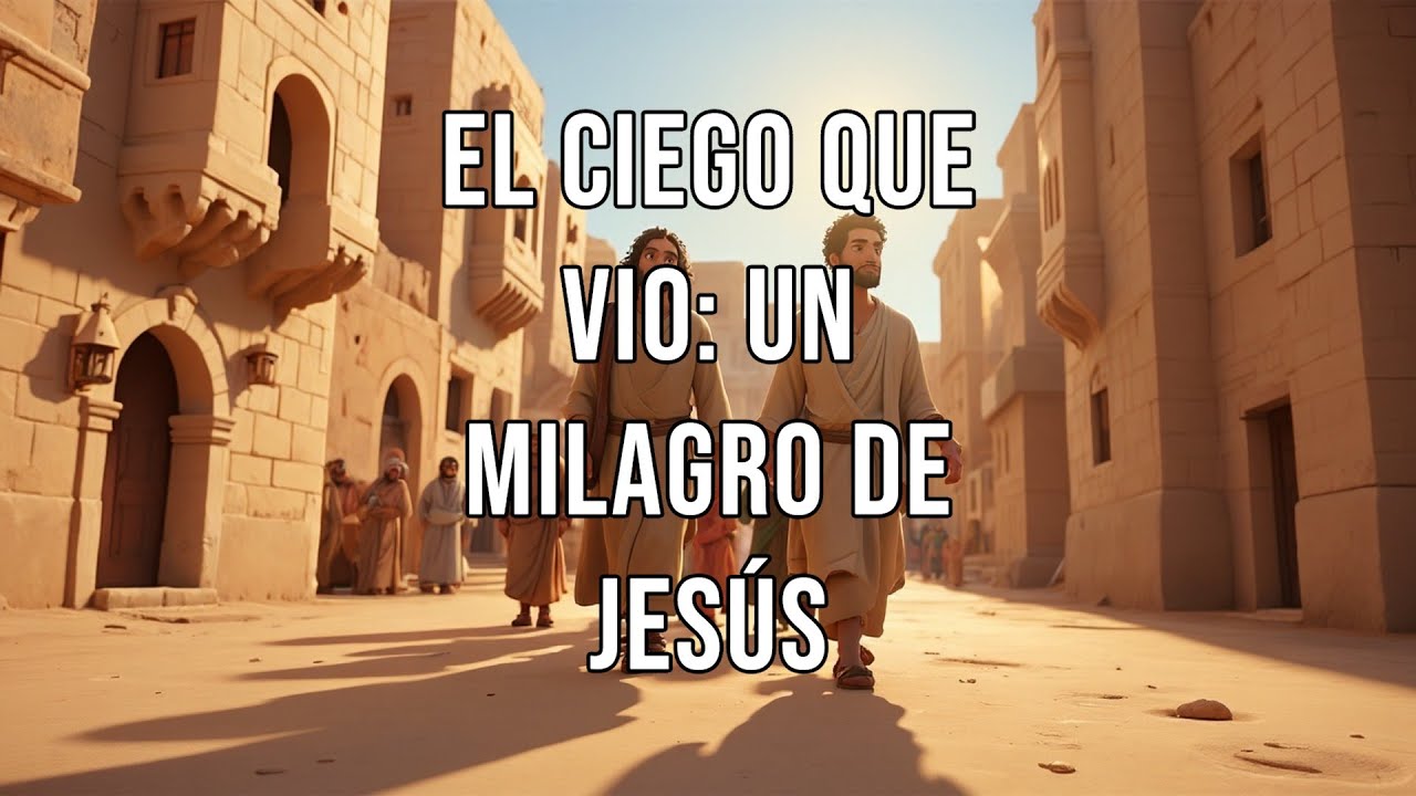 El ciego que vio un milagro de Jesús