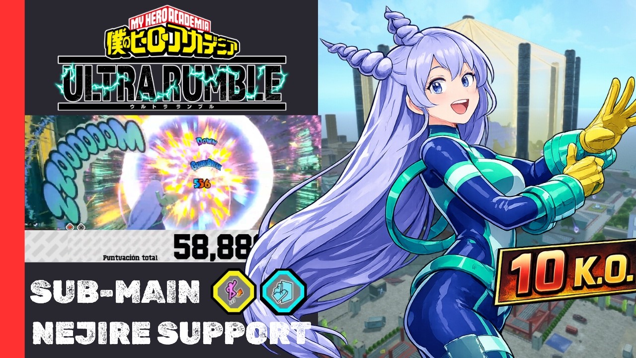 Regaining my skills💚🌀 | Nejire | Score 59K. | Rank S | MHUR