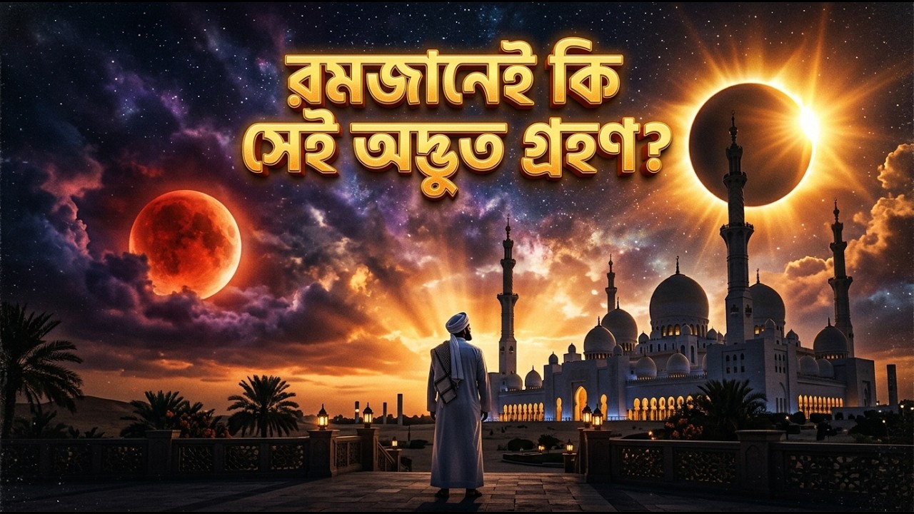 ইমাম মাহদী: রমজানে সূর্য ও চাঁদের অদ্ভুত গ্রহণ কি ইঙ্গিত করছে? | চেনার সবচেয়ে বড় আলামত |