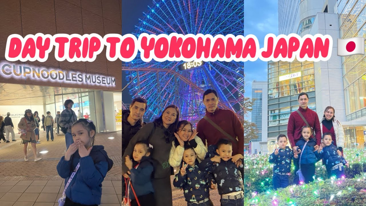 TARA sa YOKOHAMA JAPAN !! Noodle Museum experience | #japan2025  #winterinjapan 