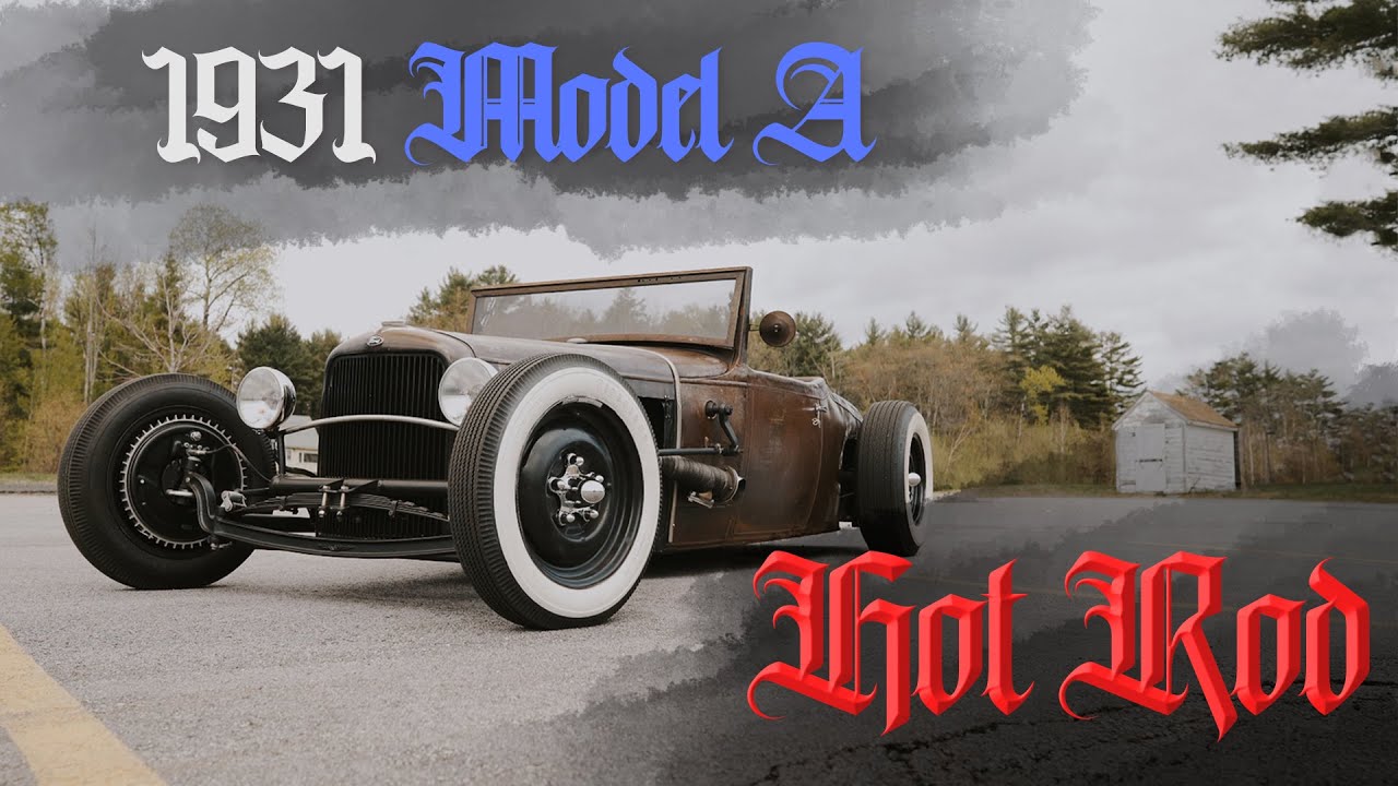 Nice & Clean 1931 FORD MODEL A HOTROD!