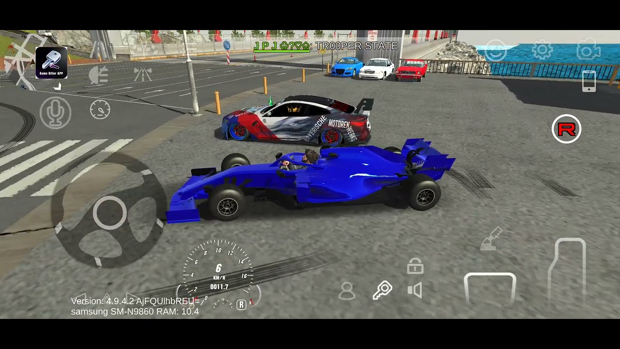 I can play car parking on f2