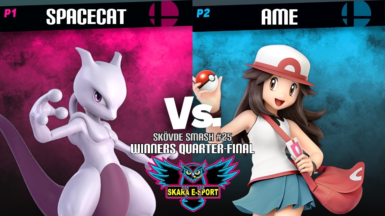 SpaceCat vs Ame | Skövde Smash #25 Ultimate | Winners Quarter-Final