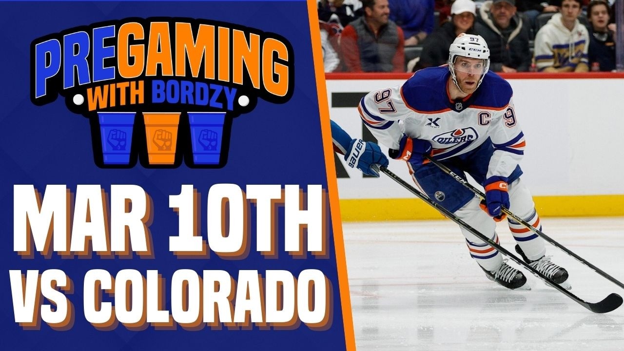MCDAVID vs. MACKINNON AS THE OILERS HEAD TO COLORADO TO FACE THE AVALANCHE | PREGAMING WITH BORDZY