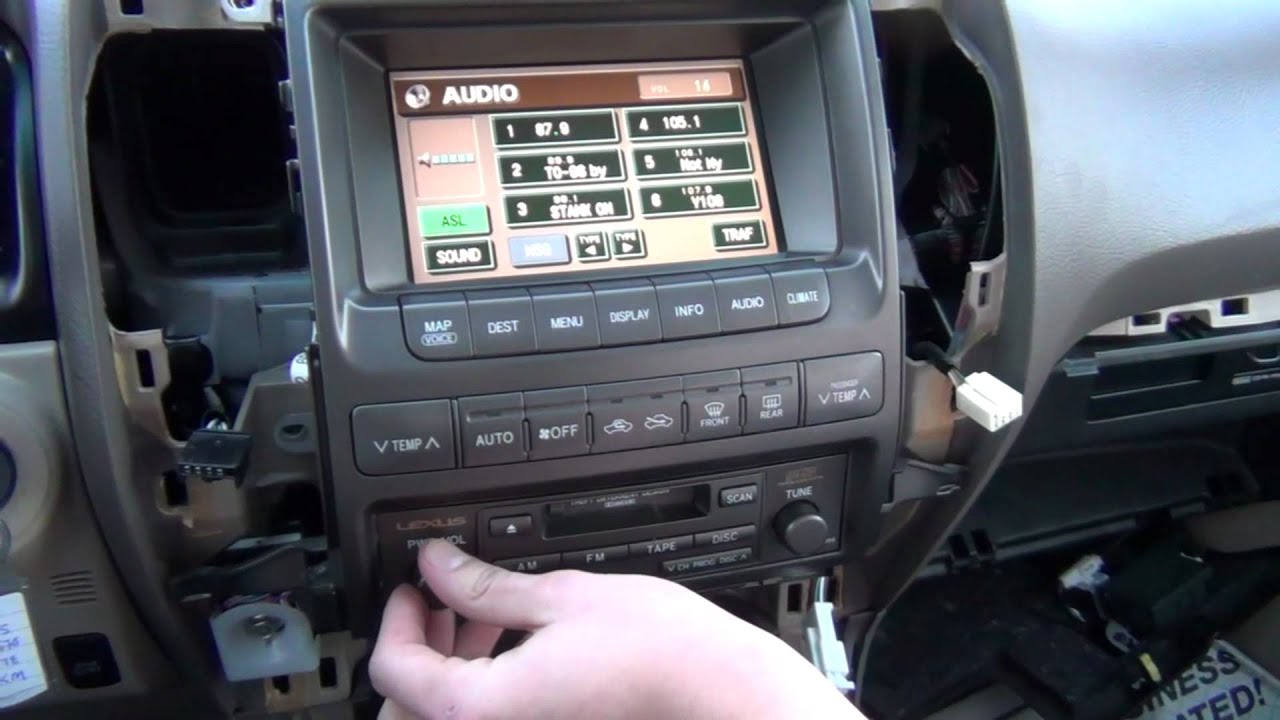 GTA Car Kits - Lexus GX 470 2004, 2005, 2006, 2007, 2008, 2009 iPhone, iPod and AUX adapter