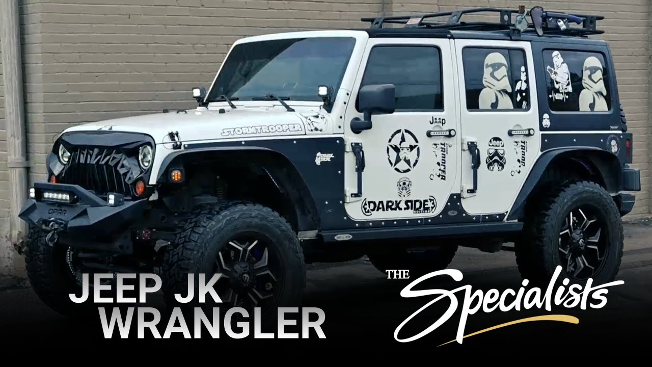 Stormtrooper Jeep JK Wrangler by The Specialists Custom DD Audio Focal System