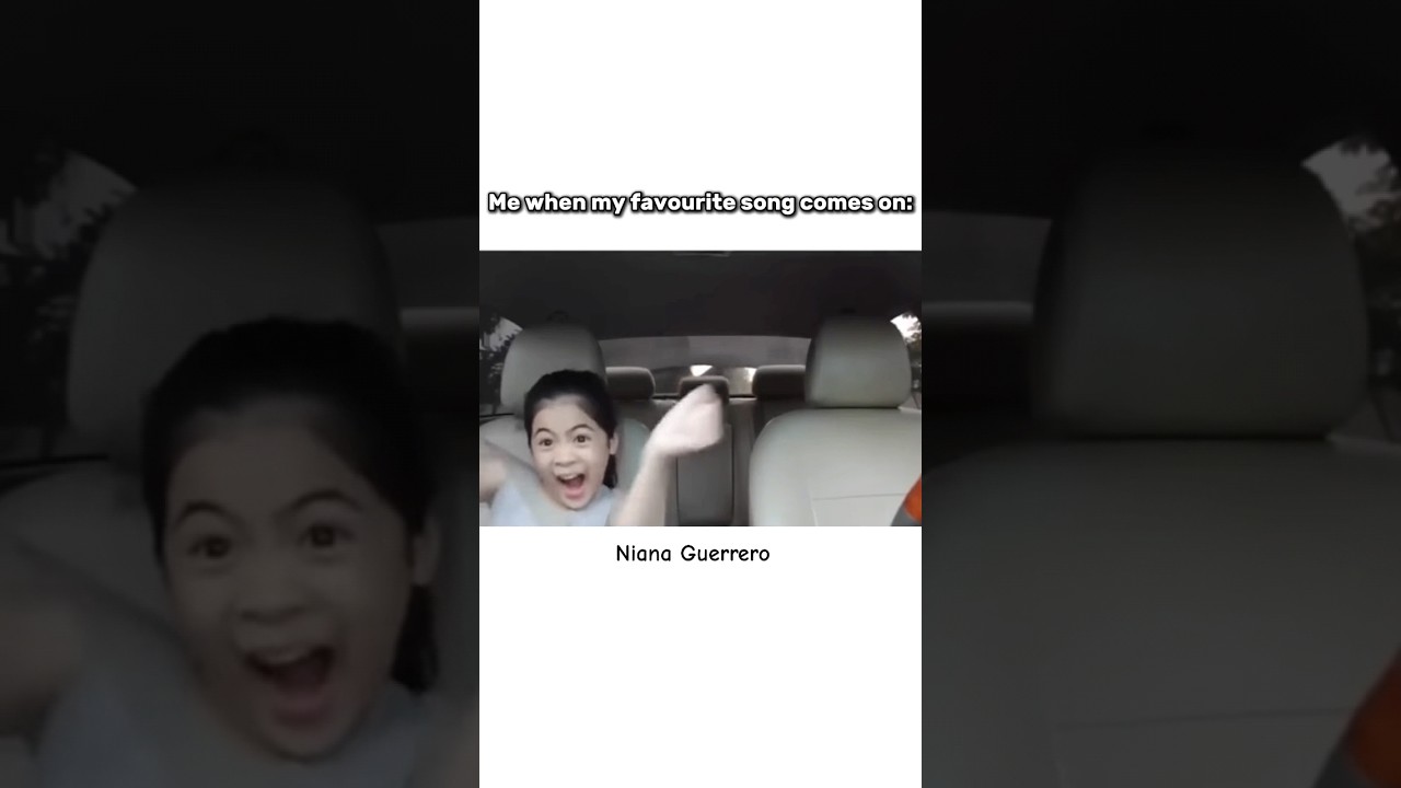 Niana Guerrero😝😂🔥#nianaguerero#onedance#funnyvideo#car#dancinginthecar#song#favoritesong#drake#viral