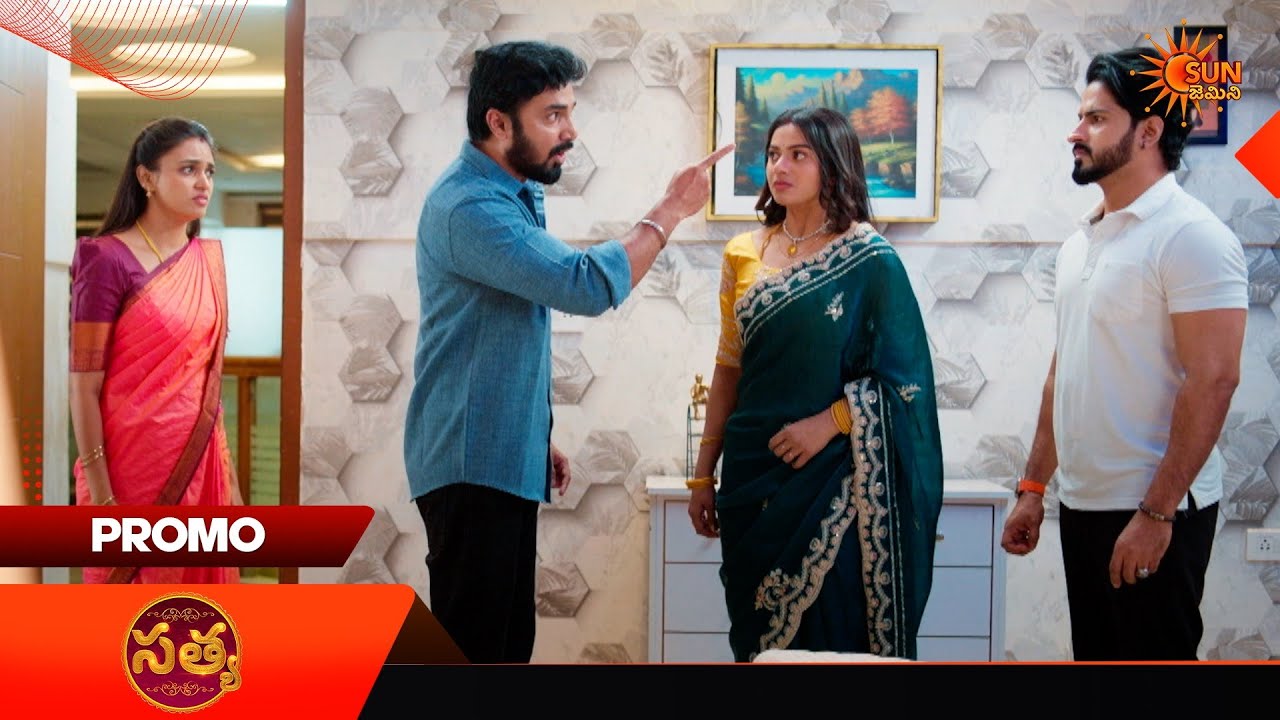 Sathya - Promo | 28 Mar 2026 | Telugu Serial | Sun Gemini