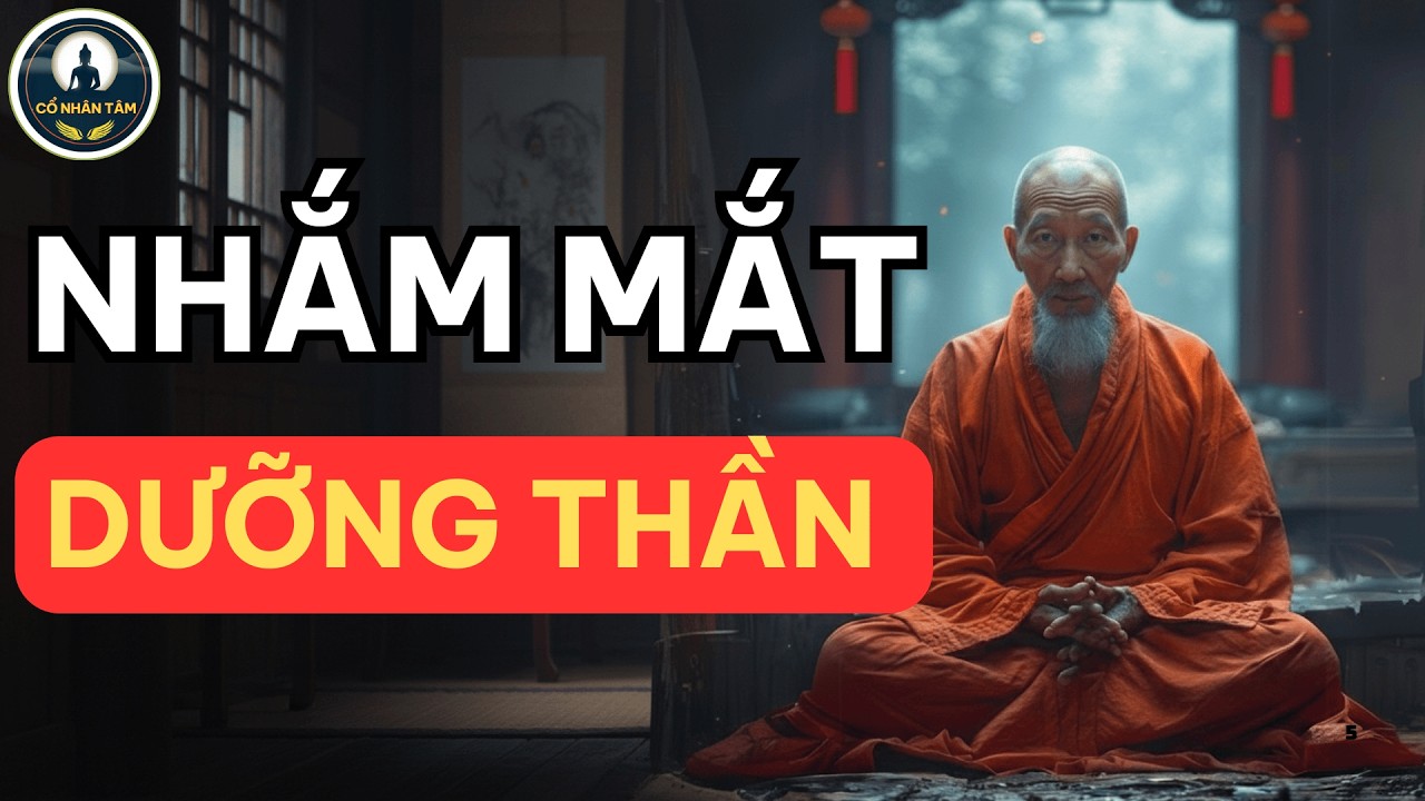 Phục hồi 80% năng lượng bị mất đi qua mắt - Cổ nhân tâm dạy