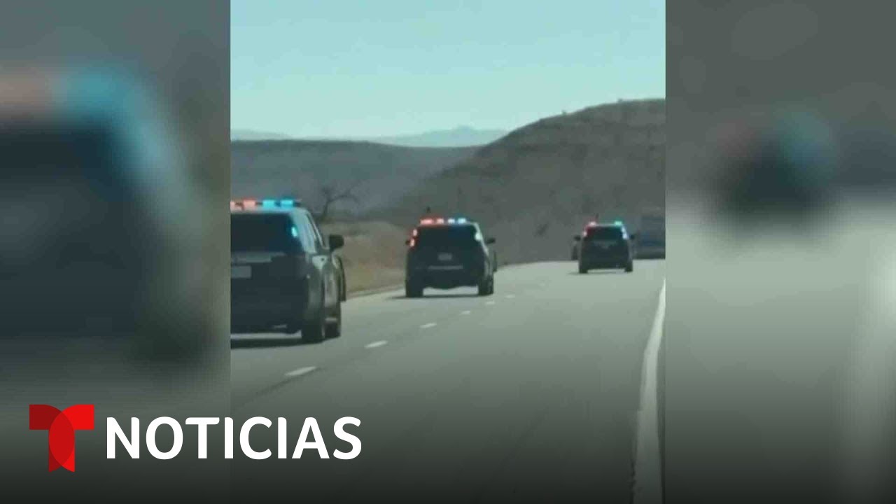 Varias patrullas y un helicóptero persiguen a conductor que huyó de un control fronterizo