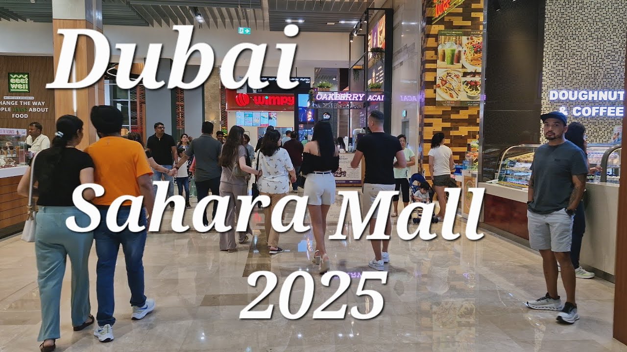  Sahara Mall in Dubai🛍🇦🇪 #walkingtour 