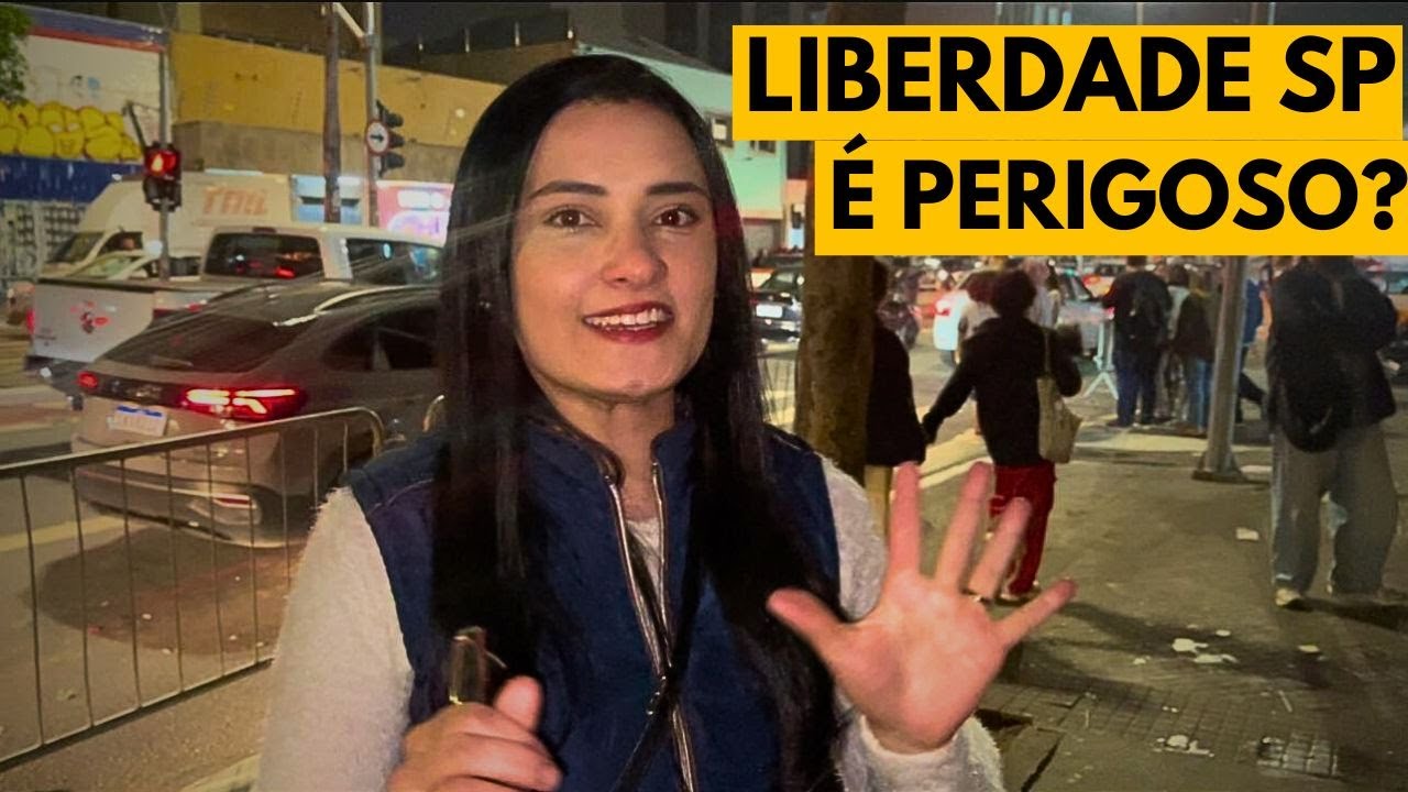Tour no Bairro da Liberdade SP a noite! É perigoso?