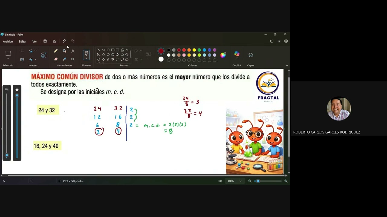Máximo común divisior 1