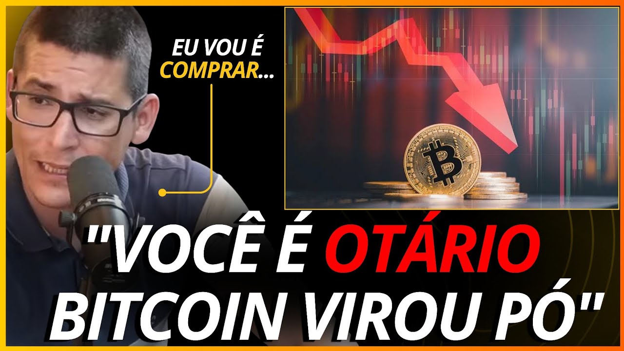 TREZOIT&Atilde;O MANDA A REAL SOBRE A QUEDA DO BITCOIN...