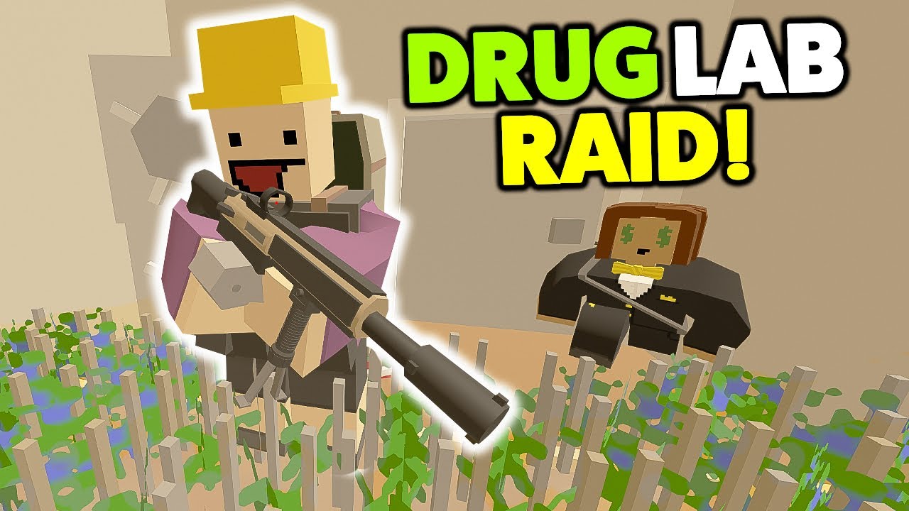 Drug Lab Raid - Unturned Roleplay (FBI OPEN UP!)