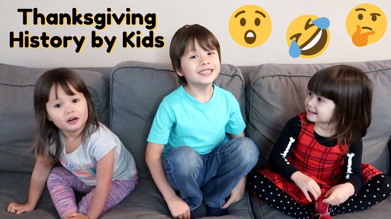 Asking My Kids About Thanksgiving - History of Thanksgiving According to Kids