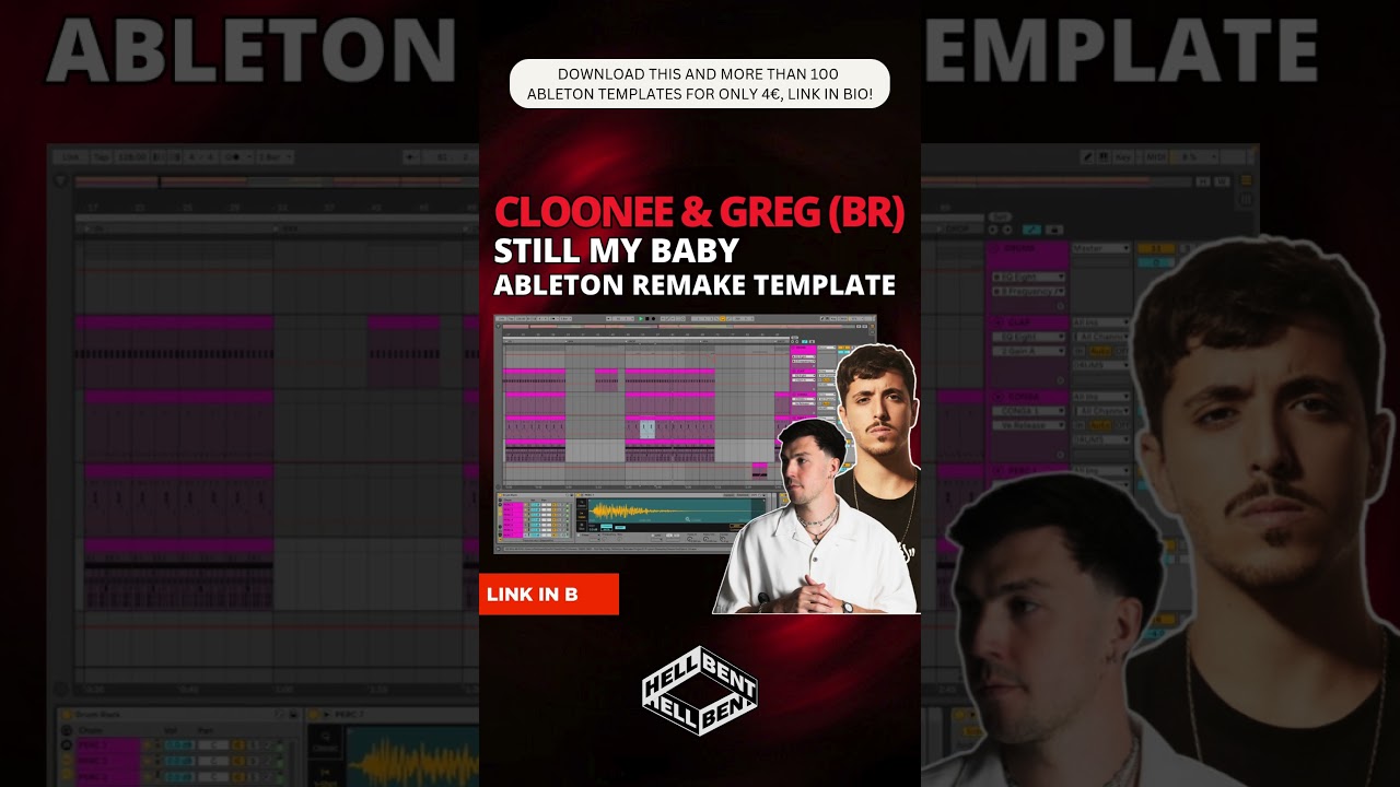 How to make Tech House like Cloonee, GREG BR - Still My Baby #ableton #tutorial #template #producer