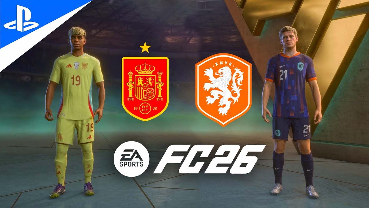 ⚽ Геймплей EA SPORTS FC 26 Испания против Нидерландов, чемпионат мира по футболу FIFA 🎮🔥