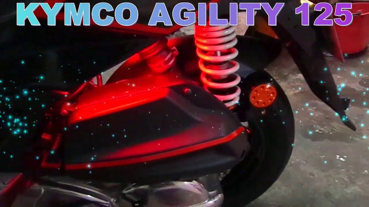 KYMCO AGILITY 125 RESTAURACION PERSONALIZADA