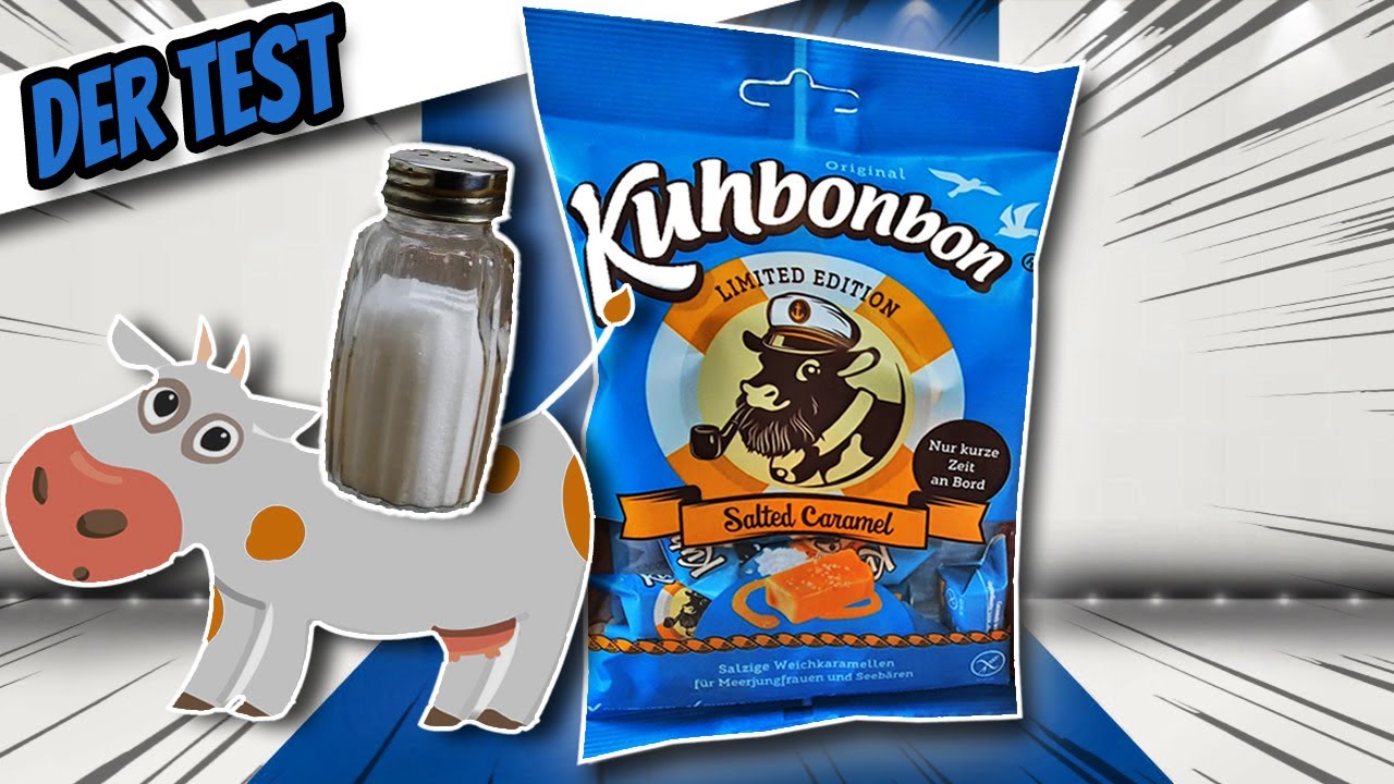 Salted Caramel Kuhbonbon im TEST 🐮🍬 [Limited Edition 2021]