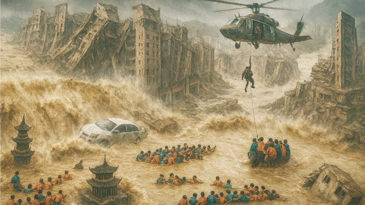 China Flood Horror: Hubei Submerged, Xiangfang in Crisis!