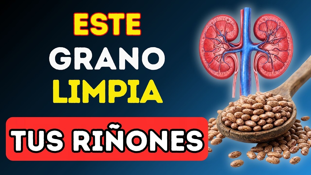 4 Frijoles Poderosos que Cuidan tus RIÑONES y Expulsar Toxinas