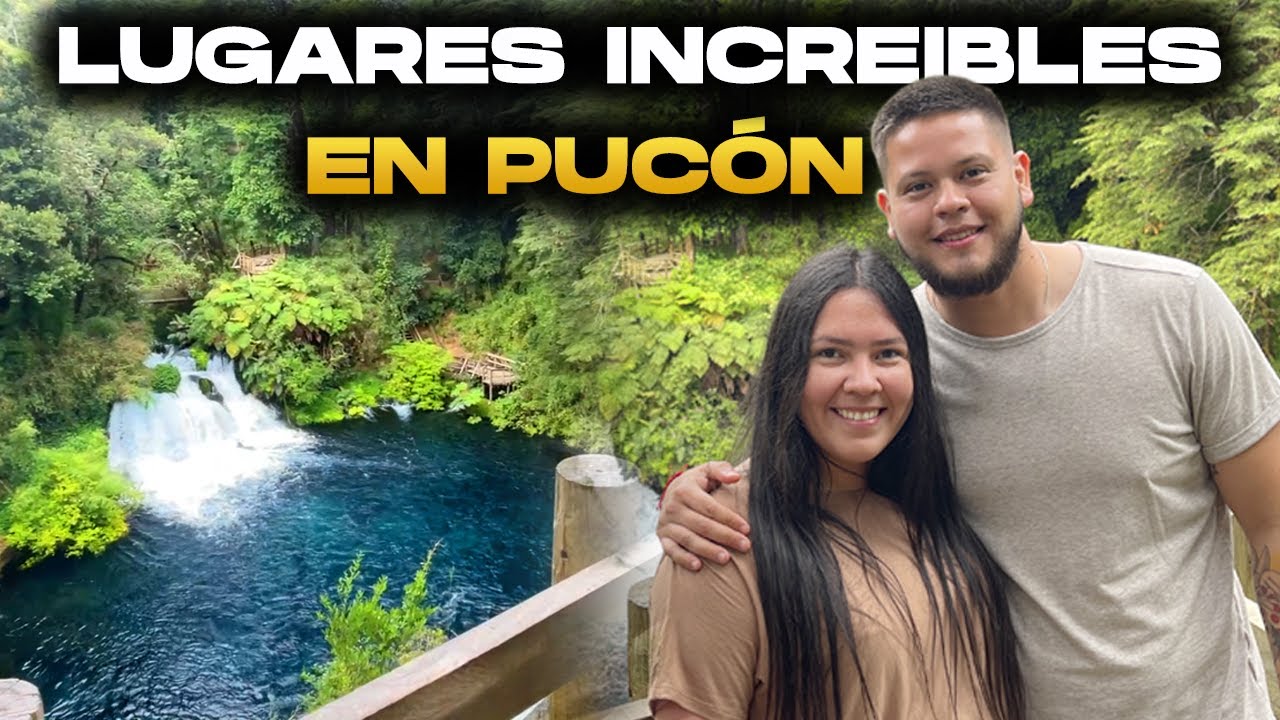 Si vienes a Pucón TIENES QUE IR A ESTOS HERMOSOS LUGARES - El Sur de Chile es REALMENTE HERMOSO