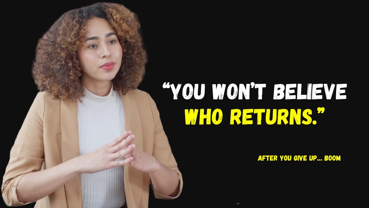 Before You Give Up on Them Forever…Watch How Fast They Return