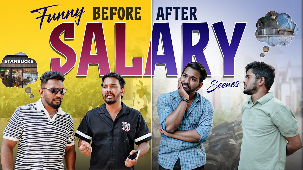 Funny Before and After Salary Scenes | Warangal Diaries Comedy
