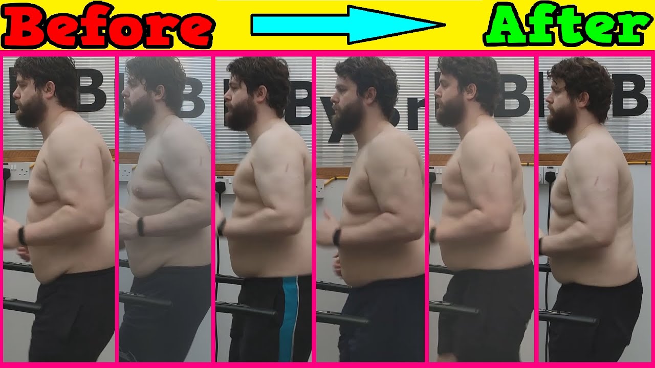Running Every Day for 30 Days (Weight Loss Time Lapse)
