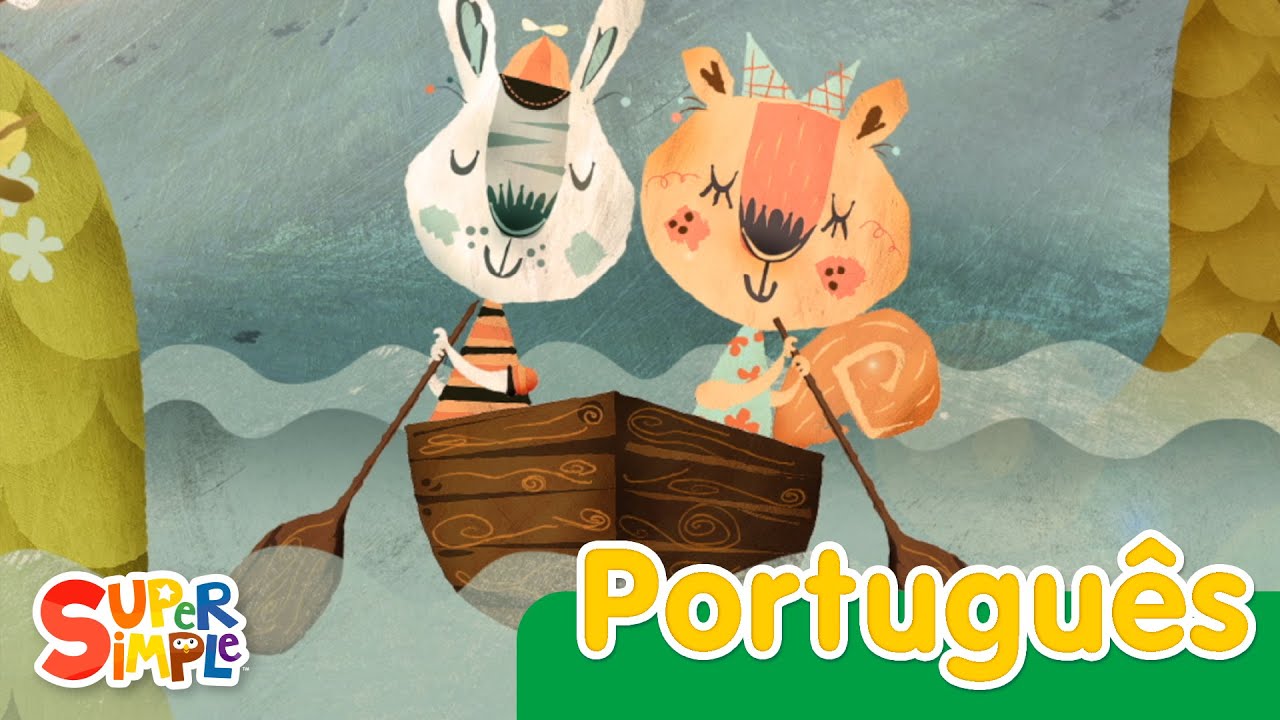 Rema Rema Rema O Barco | Canções Infantis | Super Simple Português