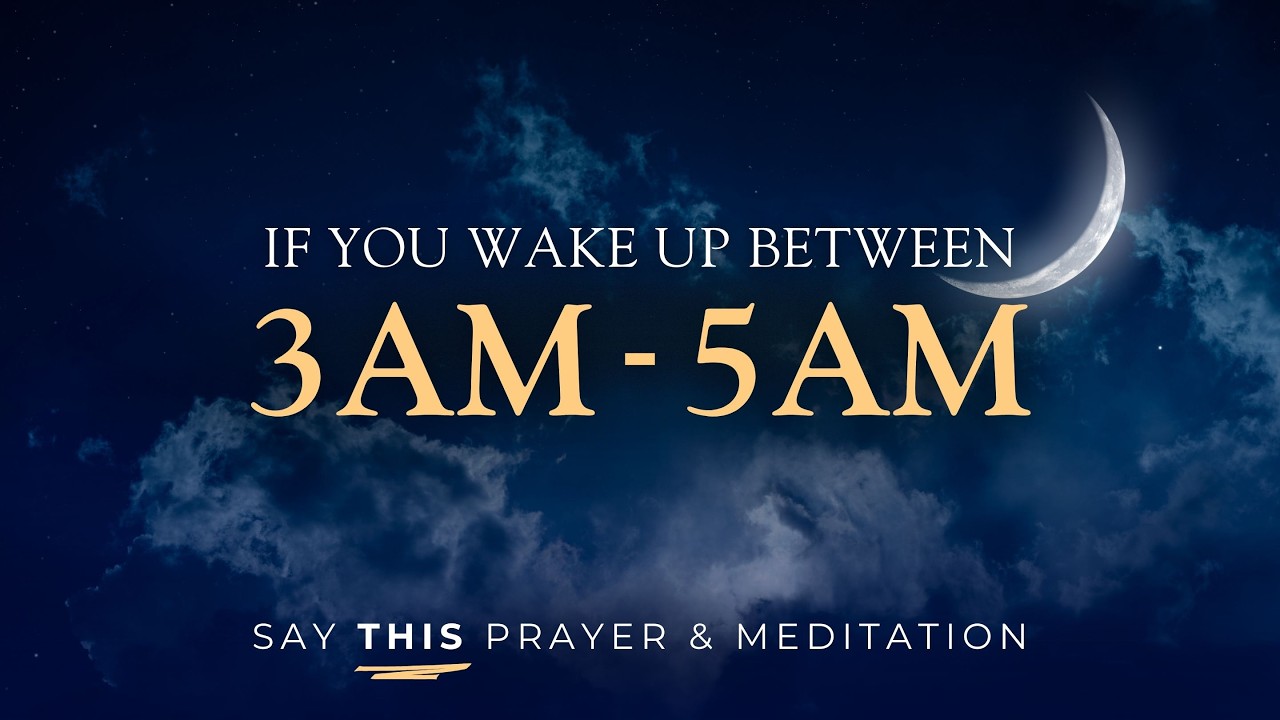 Waking at 3-5 AM? This Guided Prayer Will Help You Fall Back Asleep