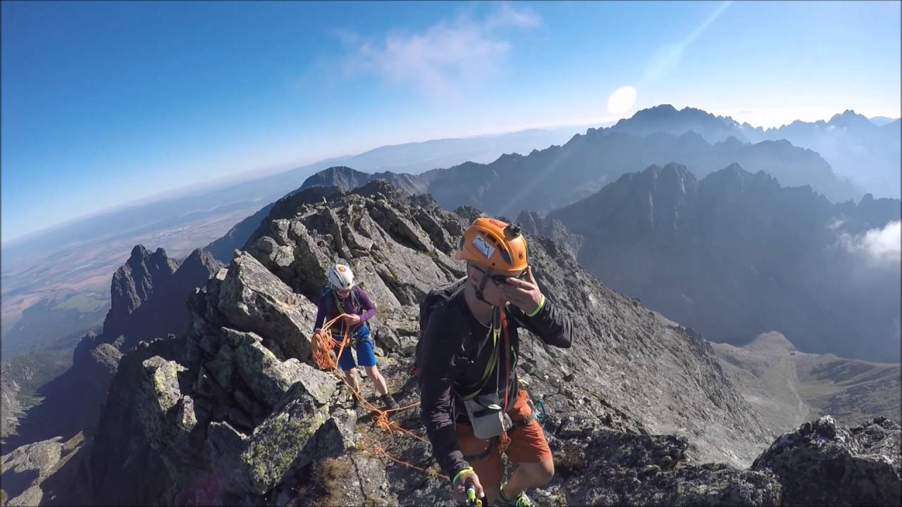 Lodowy Szczyt / Ľadový  Štít 2627 m n.p.m. Tatry Wysokie Lato