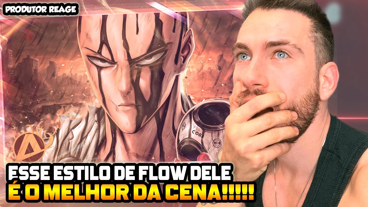 ♪ Saitama (One Punch Man) | Soco Seriamente Sério | AniRap (REACT, análise)