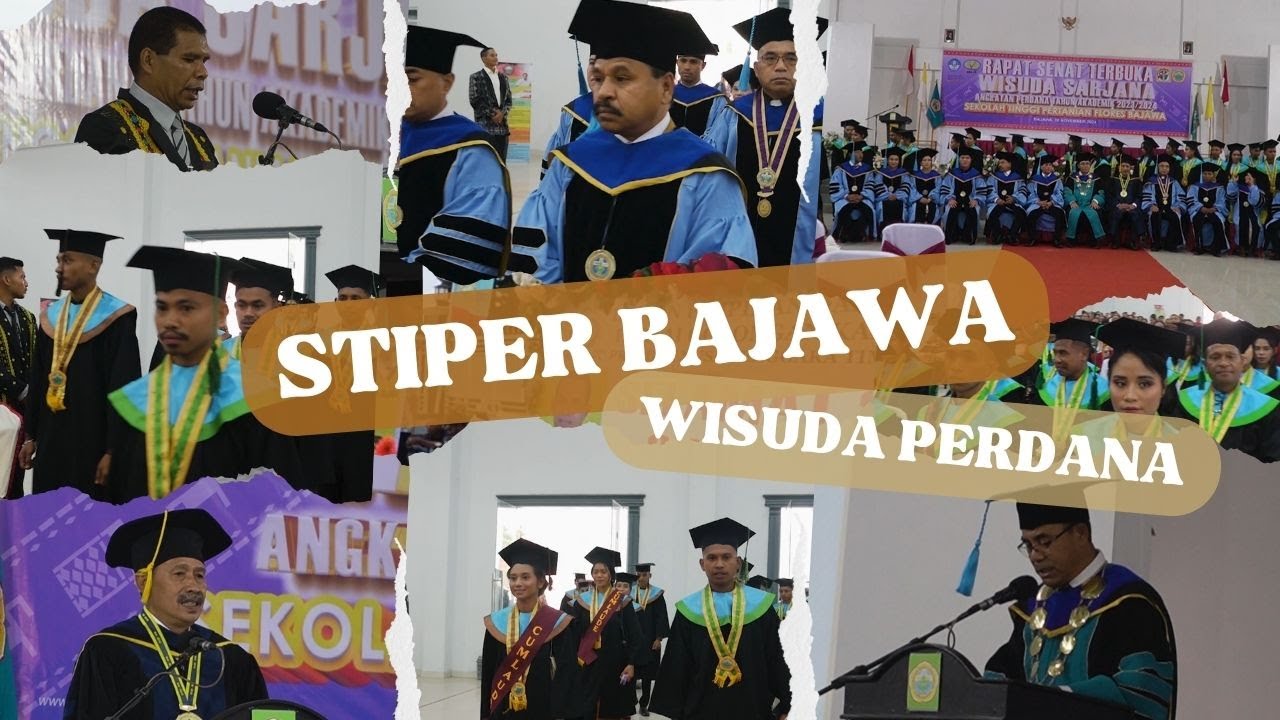 STIPER FLORES BAJAWA : WISUDA PERDANA