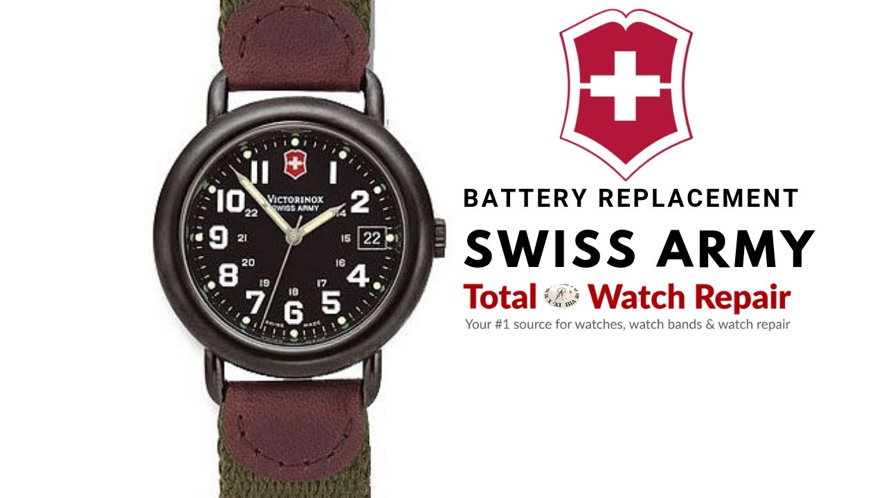 Swiss Army Cavalry (Old) Battery Replacement