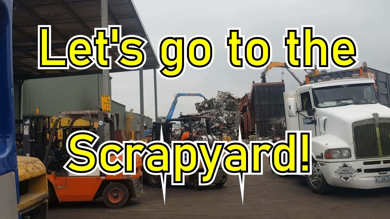 Scrap Metal Cash In! Let's go to the Scrapyard and sell some Cast Aluminium & some Pressing Steel